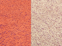 6с103.412ж1 Арт-сердца (коралл3) Полотенце махровое 50х90см