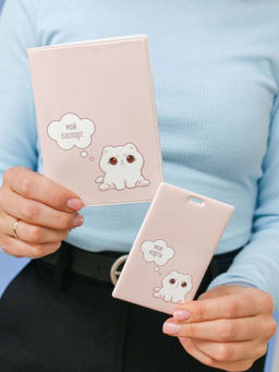 Держатель для карт Cute cat (6,5 х 10,4 см)