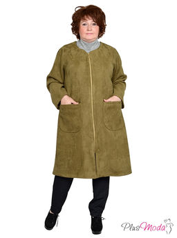 Плащ Модель №667 размеры 44-84 - Plusmoda фото 2