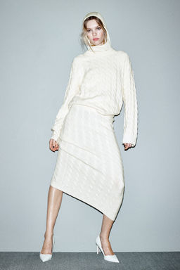 Cable-knit skirt - H&m фото 3