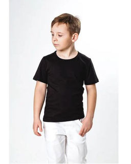 Футболка Старт черная, кулирка х/б100%