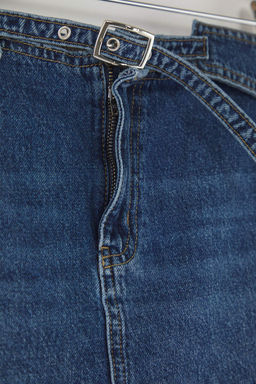 Teen Mavi Kemer Detayl? Mini Denim Etek TWOAW26ET00090