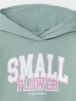 КР 302676-1/голубой прибой джемпер (худи) для дев