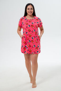 Туника женская Социал матрешка на красном - Амадэль фото 4