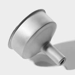 Фильтр-воронка для гейзерной кофеварки, d=4.5 см, на 1 чашку, алюминий - Simaland фото 2