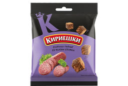Цена за 5 шт. Кириешки, сухарики со вкусом салями, 40 г