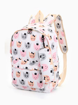 Набор: рюкзак школьный и пенал, с карманами, с принтом, размер 29?12?41 см, розовый