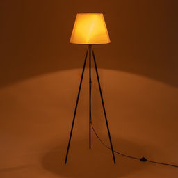 Торшер напольный BayerLux «Лаут», 1×15 Вт, Е27, шоколад/шампань