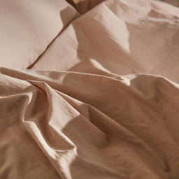 Простыня евро SL Home Деним, 235245 см, бежевая, жатый хлопок - Sima-land home фото 5