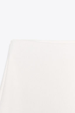 TEXTURED WIDE-LEG TROUSERS - Zara фото 13