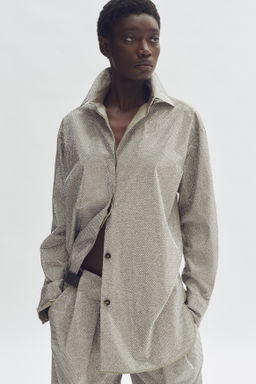 Camisa oversize con detalles decorativos - H&m фото 5