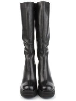 02-3563-24BM-1 BLACK Сапоги зимние женские (натуральная кожа, натуральный мех) - Фабричный китай фото 8