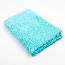 Полотенце махровое Экономь и Я 70*140 см, цв. голубой, 100% хлопок, 320 гр/м2  фото 3