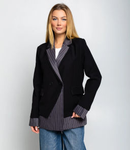 Пиджак #КТ926 (4), чёрный