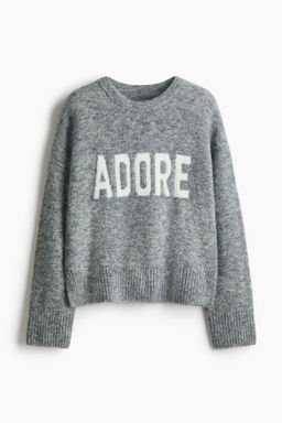 Jersey con motivo jacquard