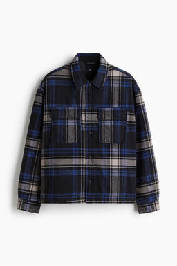 Sobrecamisa de franela Oversized Fit