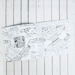 Цена за 2 шт. Раскраска - антистресс, альбом «Мотиваторы», 20 стр.