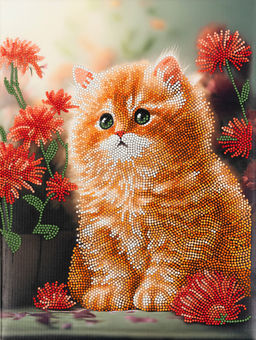 Кристальная (алмазная) мозаика ФРЕЯ ALPD-202 на подрамнике В цветах 30 х 40 см