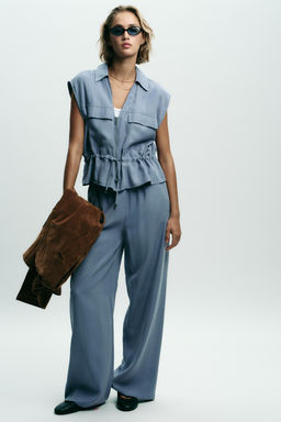SOFT-TOUCH SAFARI TOP - Zara фото 9