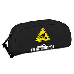 Пенал школьный Феникс+, арт.68428/ 30 ЗА ТОБОЙ НАБЛЮДАЮТ (без наполнения, 20х8х5 см, полиэстер, молн