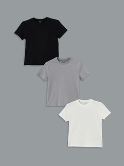 Bisiklet Yaka Erkek ?ocuk Ti??rt 3l?