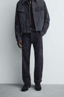 STRAIGHT-LEG CORDUROY TROUSERS - Zara фото 2