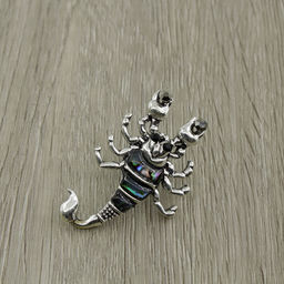 Брошь "Скорпион" гелиотис