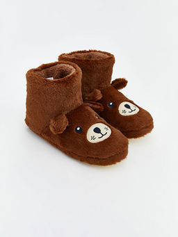 Hayvan Fig?rl? Erkek ?ocuk Pel?? Panduf