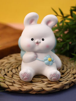 Подставка для канцелярских принадлежностей Flower bunny, white