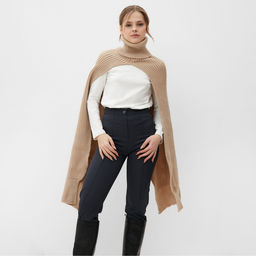 Снуд трансформер MINAKU, размер 56-58, кремовый