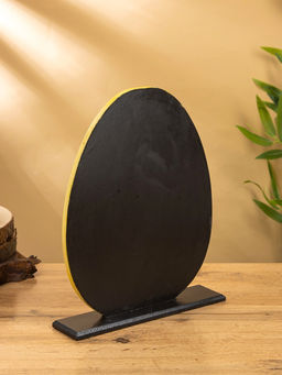 Сувенир «Яйцо», 25×6×30 см, жёлтый