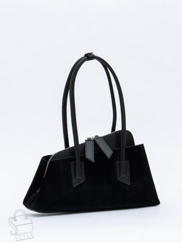 Сумка женская кожаная 6006LF black Polina&Eiterou