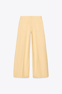 ZW COLLECTION WIDE-LEG TROUSERS - Zara фото 6