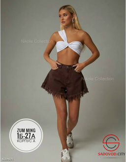 Шорты джинсовые женские