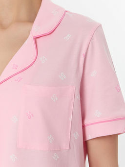 Костюм домашний женский розовый - Mark formelle фото 5