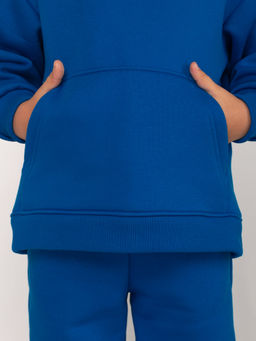 Костюм детский футер 3-х нитка начес пенье Бейби стайл СИНИЙ НЕОН 3 - Domtrik фото 4