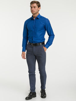 Сорочка мужская длинный рукав GREG 230/238/ZV/P STRETCH  фото 5