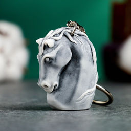 Брелок "Голова лошади" 4см