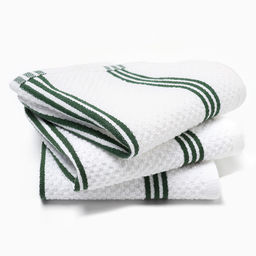Набор декоративных новогодних салфеток «Этель» Greenish 30×30 см., 3штуки, 100%хлопок
