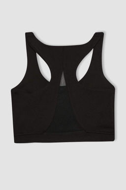 Спортивный бюстгальтер DeFactoFit с круглым вырезом  фото 8