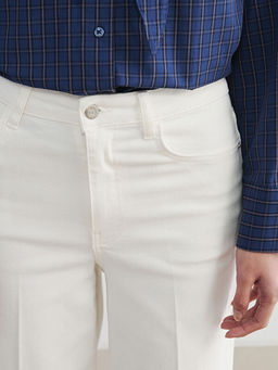 Wideleg Kad?n Jean Pantolon