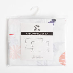 Комплект наволочек Этель Flower garden (вид 1) 50х70 см - 2 шт, 100% хлопок, бязь  фото 3