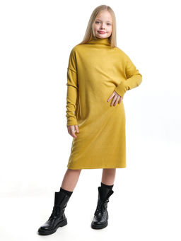 Платье для девочки UD 7849 горчичный - Mini maxi фото 8