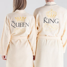 Халат махровый мужской King, размер 52-54