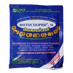 Фитоспорин-М Олимпийский (гель 200г)+90 эл. и минерал, от болезней грибн.,бактер.,вирус. "Башинком"