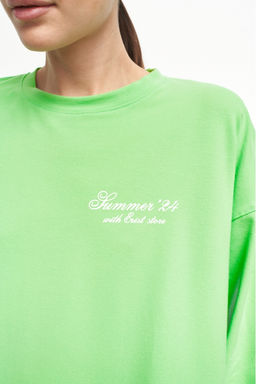 Лонгслив Summer24 Pastel lime - Erist store фото 3