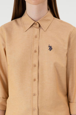 Kad_n Camel Uzun Kollu Basic G_mlek Sepette S_rpriz _ndirim - U.s. polo assn фото 6