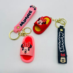 Брелок из резины Luck Day - Минни Маус - тапочек в ассортименте