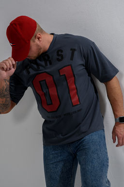 Футболка мужская 8507/1 оверсайз