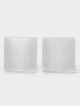 Стаканы Magistro «Грани», 250 мл, 7.5×7.7 см, набор 2 шт., стекло, прозрачные